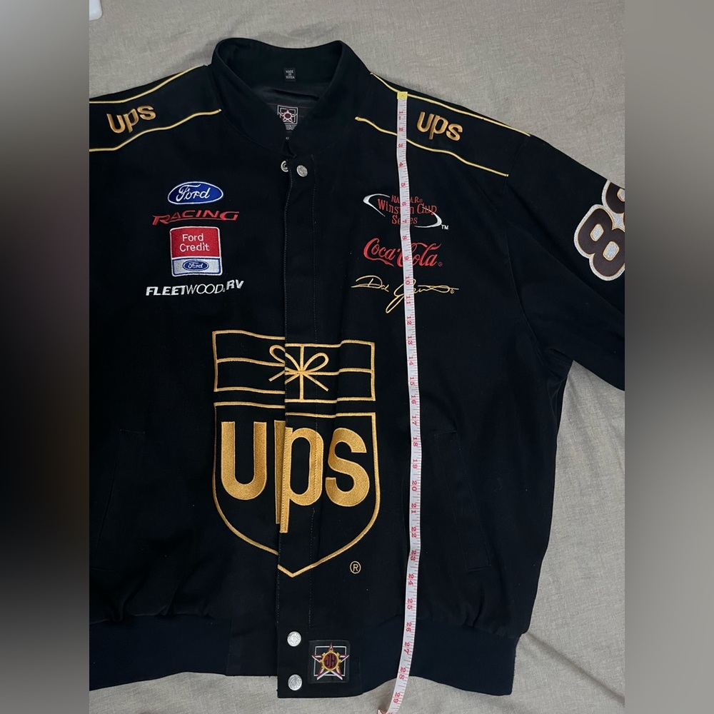 Black Racing Jacket - Picture 7 of 8